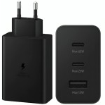 Chargeur Trio Type-C Samsung 65 W noir (neuf)