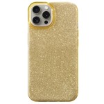 Coque glitter iPhone 15 Pro or (neuf)