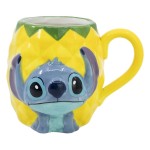 Mug 3D Stitch Ananas 414 ml (neuf)