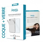 Pack Integral Coque Souple transparente  + Verre Trempe 9h 2.5d iPhone 14 Plus - Jaym (neuf)