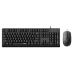 Pack clavier souris filaire Rapoo X130 Pro noir (neuf)