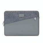 pochette pour macbook 13.3 rivacase gris (neuf)