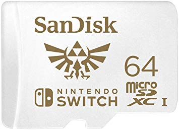 Carte Mémoire Micro SD (64 Go) SanDisk Zelda - SWI - Accessoire