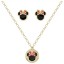 Collier + 1 Paire de Boucles d'oreilles - MINNIE (neuf)