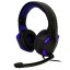 Casque gaming Pro Ams H555 rétro éclairage LED avec micro intégré bleu (neuf)