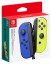 Paire de manettes Joy-Con Bleue Néon & Jaune Néon pour Nintendo Switch (neuf)