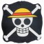 Coussin forme One Piece Logo Pirate 40x40cm (neuf)