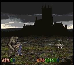 390942 nosferatu snes screenshot a rock monster is the final miniboss