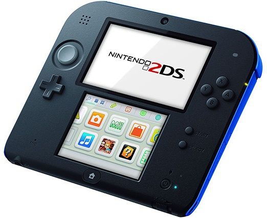 3DS CONSOLE NINTENDO 2DS NOIRE NEW SUPER MARIO BROS 2 2