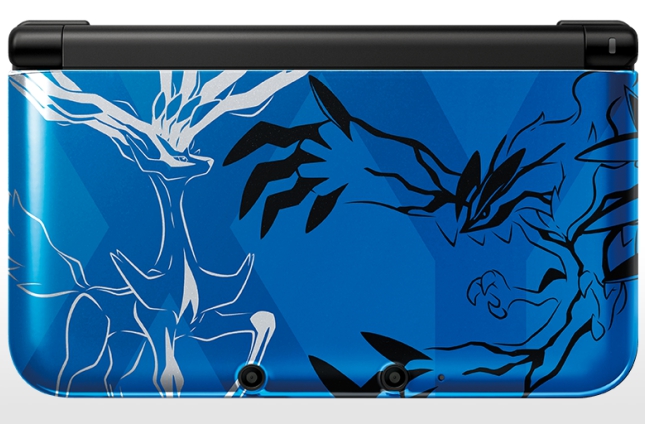 3DS PokemonXandY Front Blue