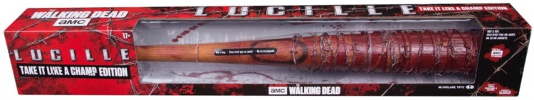 BATTE LUCILLE WALKING DEAD BLOODY VERSION 1