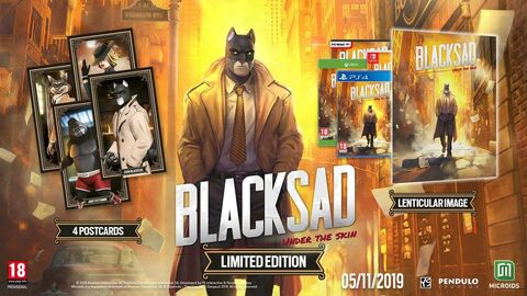 BLACKSAD UNDER THE SKIN LIMITED EDITION