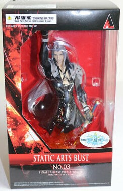 BUSTE FINAL FANTASY VII STATIC ARTS SEPHIROTH 1