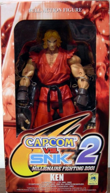 CAPCOM VS SNK 2 KEN FULL ACTION FIGURE