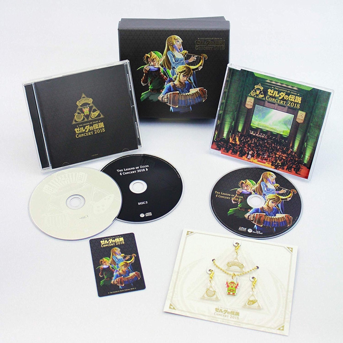 COFFRET CD CONCERT ZELDA 2018 1