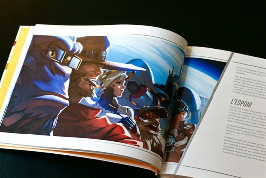 collector Overwatch artbook 1