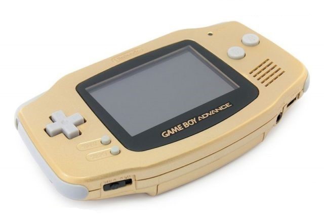 CONSOLE GAME BOY ADVANCE GOLD