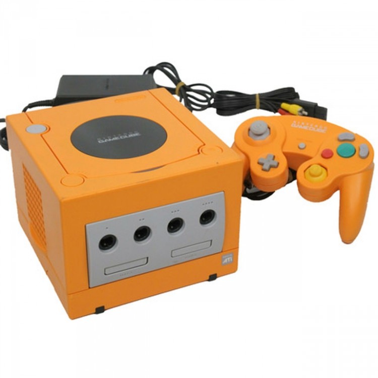 CONSOLE GAMECUBE ORANGE