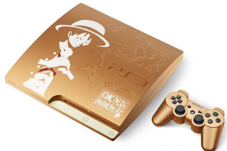 CONSOLE SLIM 320GO EDITION ONE PIECE GOLD 1