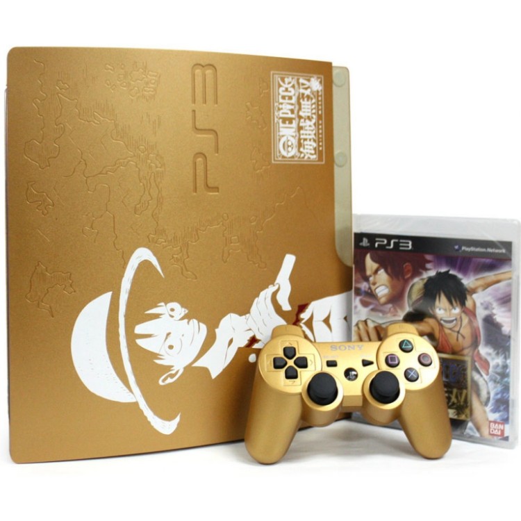 CONSOLE SLIM 320GO EDITION ONE PIECE GOLD 2