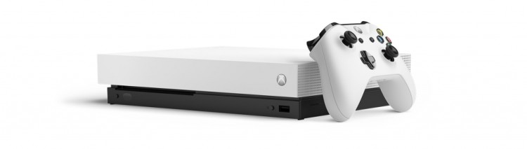 Console Xbox One X (1 To) Blanc Robot