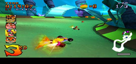 Crash Bandicoot Racing 2