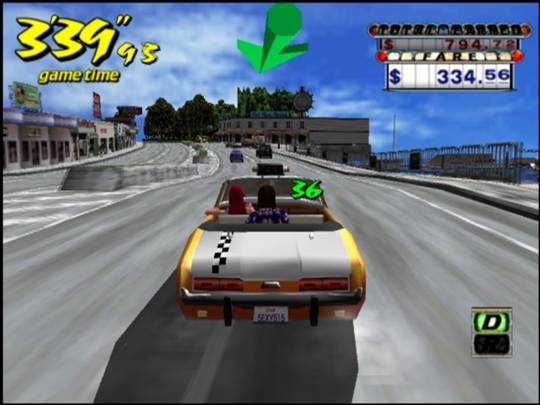 CRAZY TAXI 2