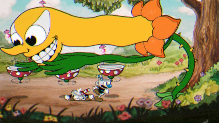 cuphead flower2