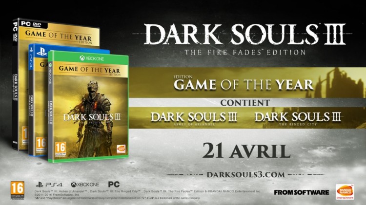 Dark Souls Fire Fades Edition GOTY