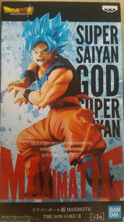 DBZ GOKU SUPER SAIYAN GOD MAXIMATIC 2