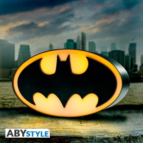 dc comics lampe batman logo