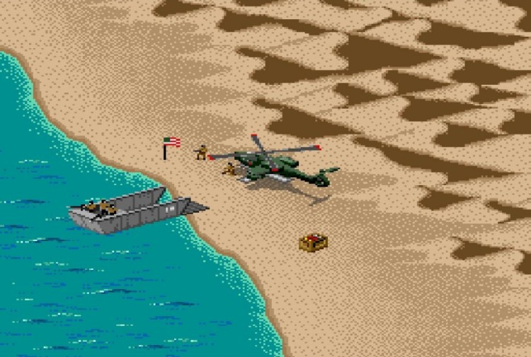 desert strike return to the gulf megadrive 017