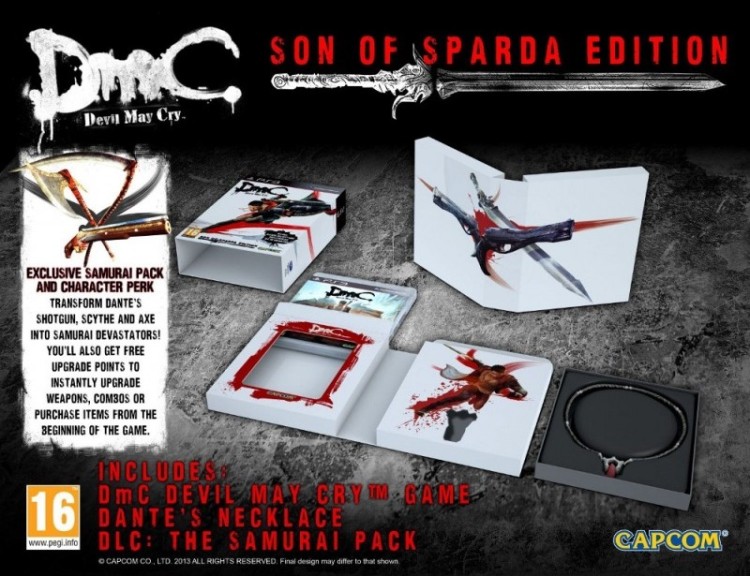 dmc devil may cry son of sparda edition