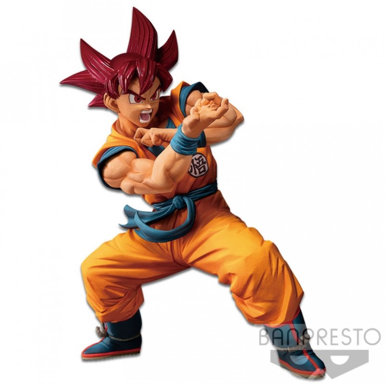 DRAGON BALL FIGURINE BLOOD OF SAIYANS SPECIAL IV GOKU GOD