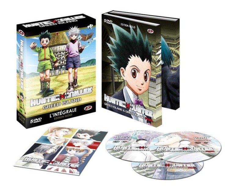 DVD HUNTER X HUNTER GOLD GREEN