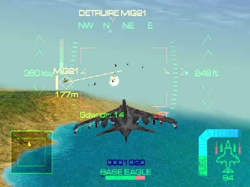 eagle one harrier attack playstation ps1 026