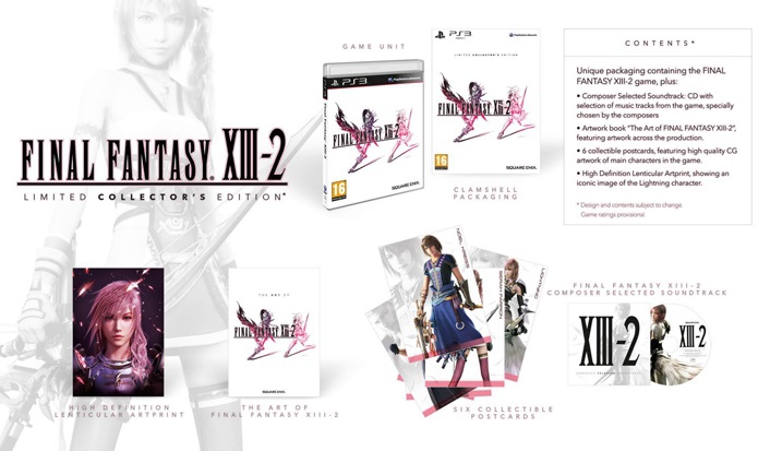 edition collector limité Final Fantasy XIII 2