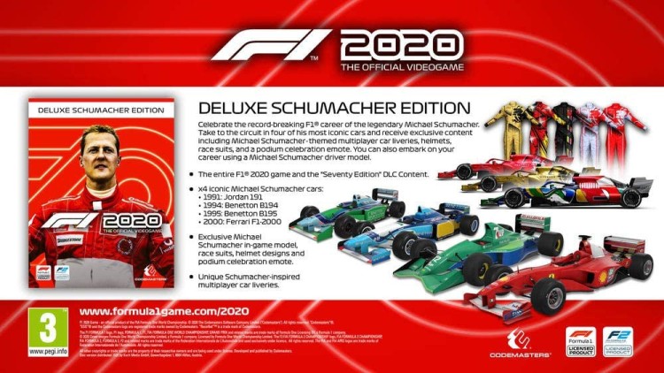 F1 2020 Deluxe Schumacher Edition 1