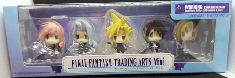 FF TRADING ART MINI BOITE DE 5 FIGURINES 1