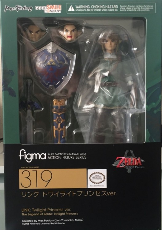 FIGMA 319 ACTION FIGURE SERIES THE LEGEND OF ZELDA LINK 2