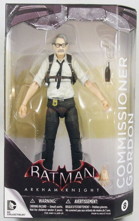 FIGURINE BATMAN ARKHAM KNIGHT COMMISAIRE GORDON 1