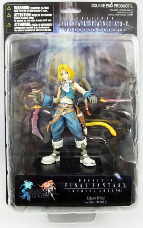 FIGURINE DISSIDIA ZIDANE TRADING ARTS 1