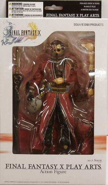 FIGURINE FINAL FANTASY X PLAY ARTS AURON