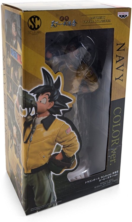 figurine goku navy color ver 1