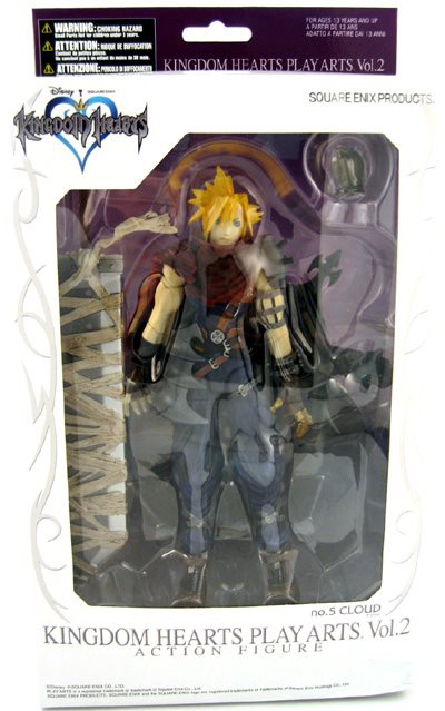 FIGURINE KINGDOM HEARTS PLAY ARTS CLOUD 1