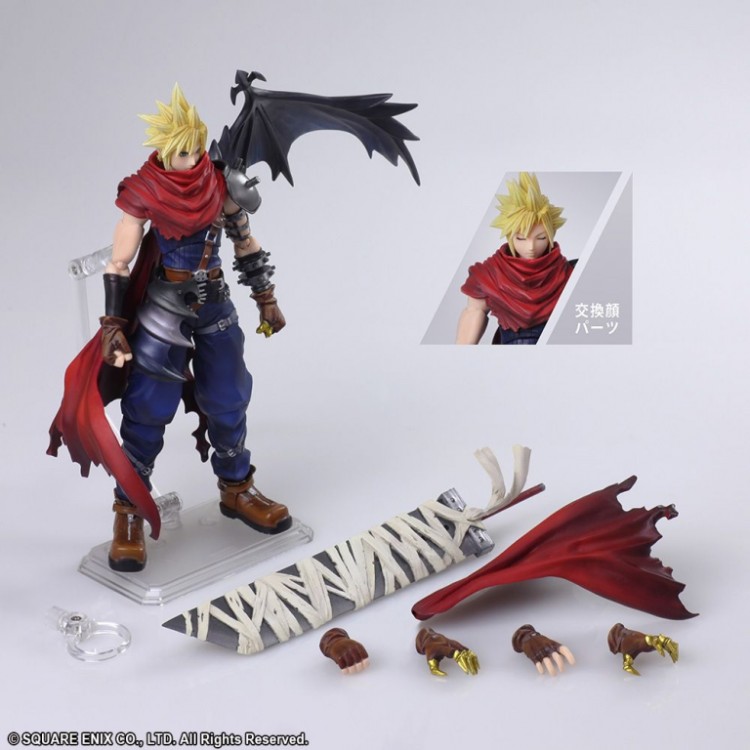 FIGURINE KINGDOM HEARTS PLAY ARTS CLOUD 2