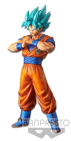 FIGURINE SON GOKU BLUE DXF SUPER WARRIOR 4 1