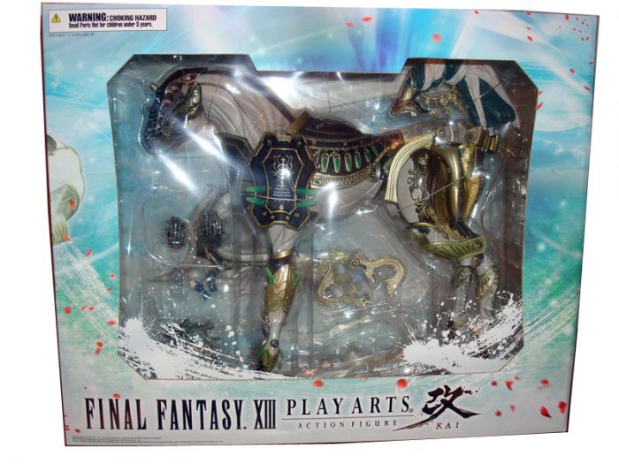 FINAL FANTASY 13 ODIN PLAY ARTS ACTION FIGURE