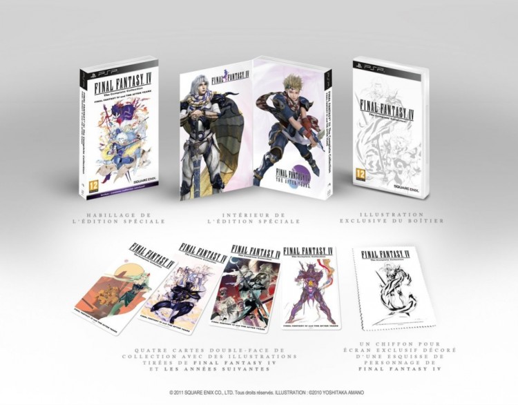 Final Fantasy IV The Complete Collection edition speciale