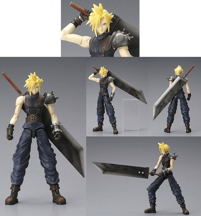 FINAL FANTASY VII CLOUD STRIFE PLAY ARTS VOL 1 1